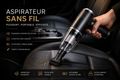 Aspirateur Sans Fil 2-en-1 UltraPuissant™ | Voiture, Maison & Bureau